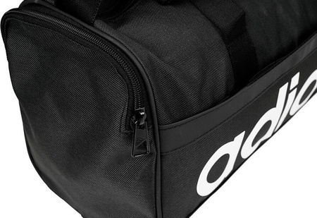 Torba adidas Essentials Linear Duffel Extra Small czarno-biała HT4744