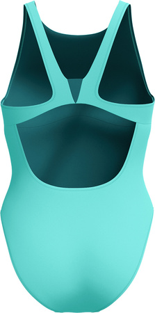 Damski Strój Kąpielowy Solid High Neck 1 Pc  rozmiar S