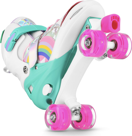 NQ0187 LED WROTKI RAINBOW ROZM. L(39-41) NILS EXTREME
