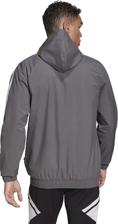 Kurtka męska adidas Condivo 20 All-weather Jacket grafitowa HD2293