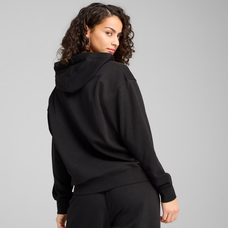 Bluza damska Puma Ess Script Comfort Hoodie czarna 684983 01