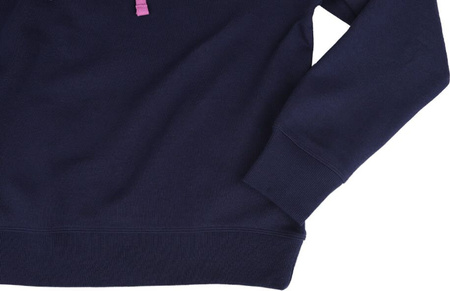 Bluza damska Under Armour Rival Fleece CB Hoodie granatowa 1373031 410