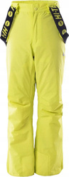 Dziecięce spodnie narciarskie Hi-tec Darin JR Spring limonka rozmiar 164