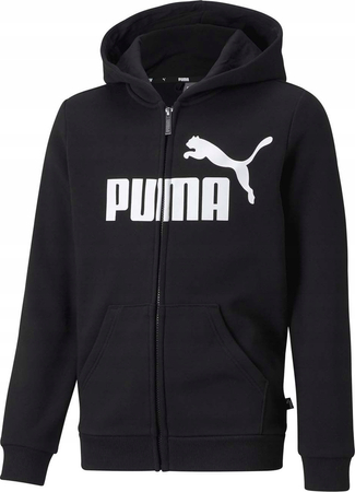 Bluza dla dzieci Puma ESS Big Logo FZ Hoodie 586967 01