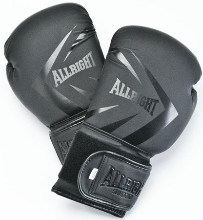 Rękawice bokserskie Allright Shadow 12 OZ czarne