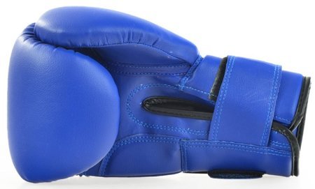 Rękawice bokserskie Profight PVC niebieskie